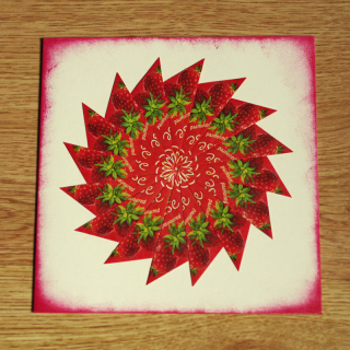 Přání "Náruč plná jahod"