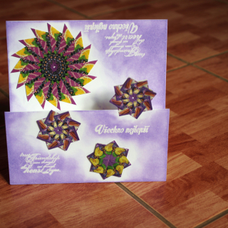 Přání "Fialové snění"