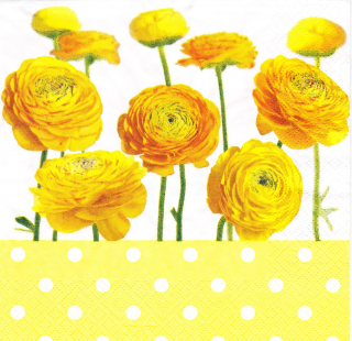 Ubrousek Žluté květy