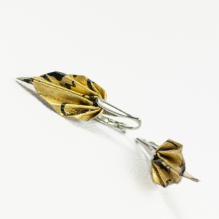 Náušnice "Psáno sluncem" (listy)