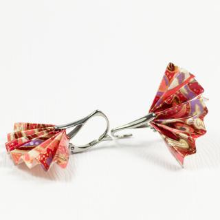 Náušnice "Dotek purpuru" (tanečnice)