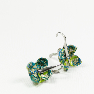 Náušnice "Lesním vílám" (lotosy)