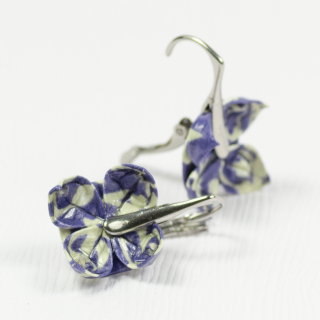 Náušnice "Svobodný let" (lotosy)