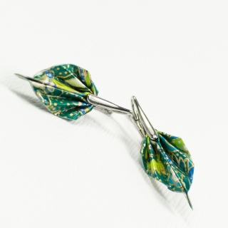 Náušnice "Lesním vílám" (listy)