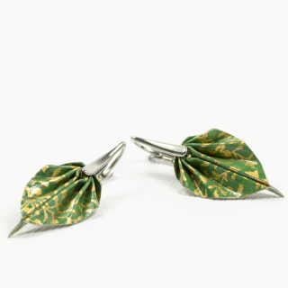 Náušnice "Z lesů, luk a hájů" (listy)