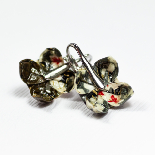 Náušnice "Sakurová romance" (lotosy)