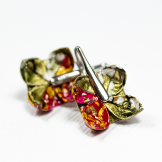 Náušnice "Sakurové stmívání" (lotosy)