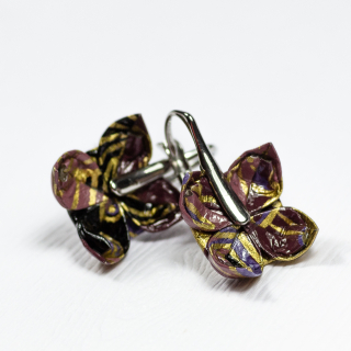 Náušnice "Tajemná kráska" (lotosy)