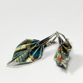 Náušnice "Zasněné ráno" (listy)