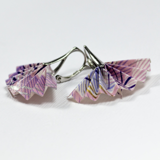 Náušnice "Fialková víla" (tanečnice)