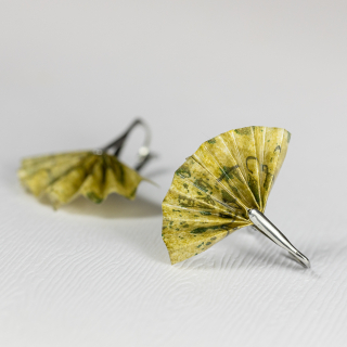 Náušnice "Kaligrafie ve zlaté" (tanečnice)