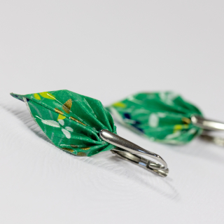 Náušnice "Motýlí rej"(listy)