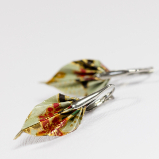 Náušnice "Romantická duše" (listy)