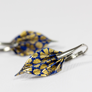 Náušnice "Tajemství hlubin" (listy)