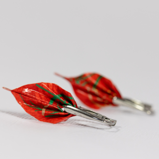 Náušnice "Vášnivá" (listy)