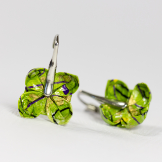 Náušnice "Motýlí dotek" (lotosy)