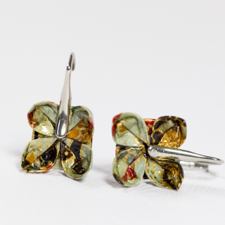 Náušnice "Romantická duše" (lotosy)