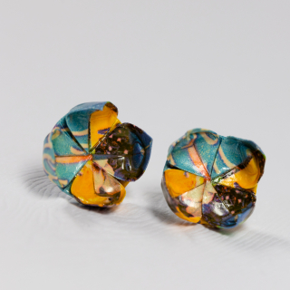 Náušnice "Obří porce zdraví" (lotos)