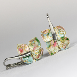 Náušnice "Něžné květy" (lotosy)