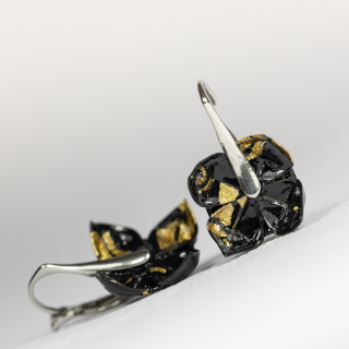 Náušnice "Noční let" (lotosy)