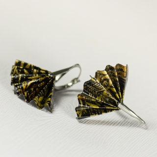 Náušnice "Bambusový háj" (tanečnice)