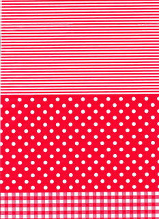 484 Červený s puntíky