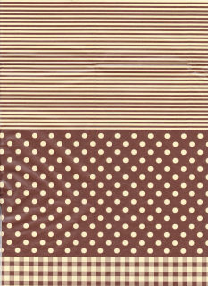 487 Hnědý s puntíky