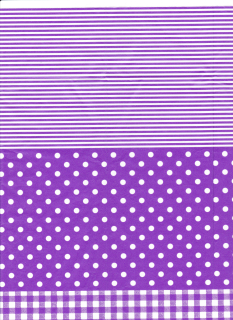 488 Fialový s puntíky