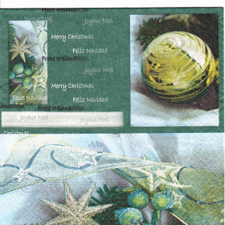 Ubrousek Zelené vánoce