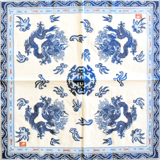 Ubrousek Čína-drak