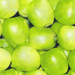 490 Zelená jablka