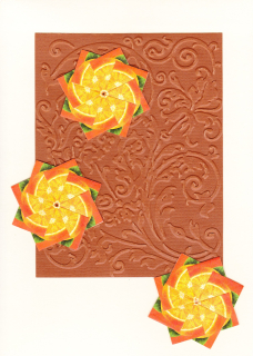 Přání "Pomerančové větrníky"