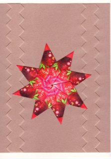 Přání "Béžové se zahradním ovocem"