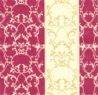 Ubrousek Bordo ornamenty