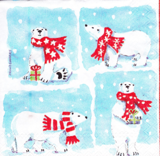 Ubrousek Lední medvěd malý